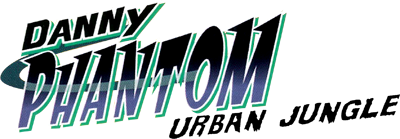 Danny Phantom Urban Jungle title screen for Nintendo DS